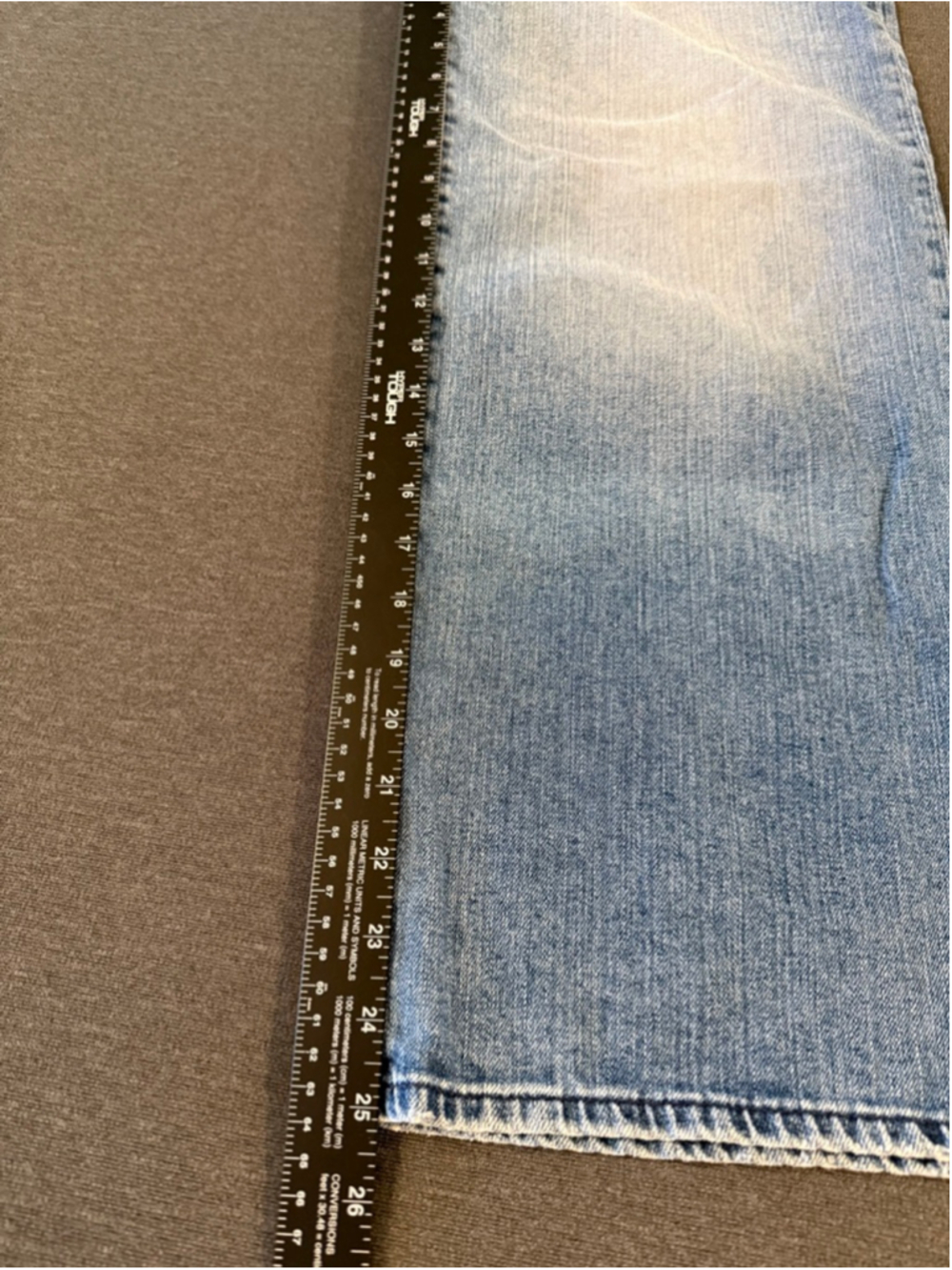 Adriano Goldschmied Etta High Waist Crop Wide Leg Jeans Size 27 - Picture 5 of 8